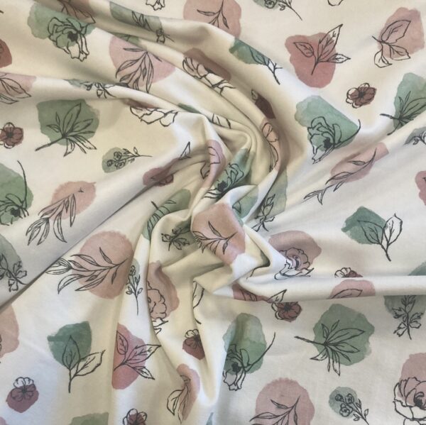 Jersey De Coton Aquarelle