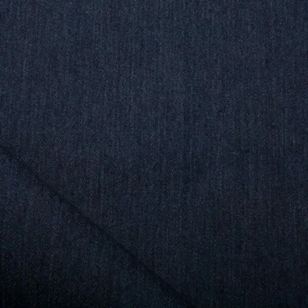 Toile Jeans Coton Spandex Bleu Nuit – Image 2