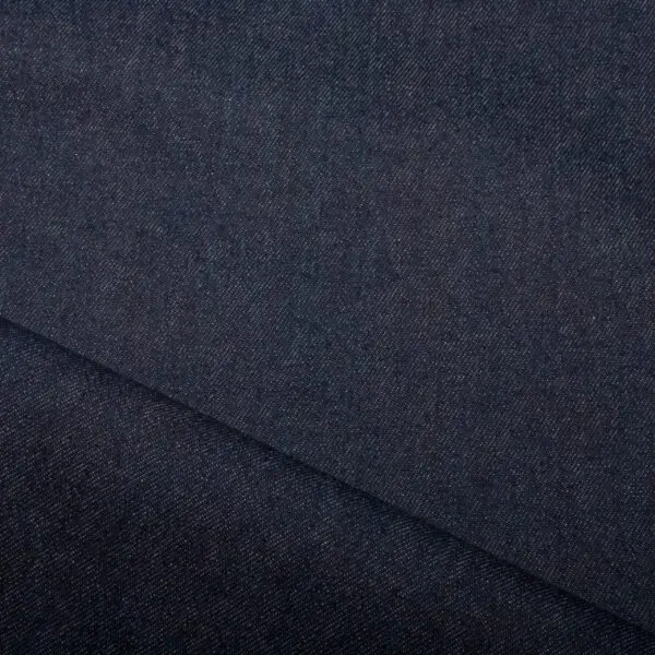 Toile Jeans Coton Lourd Bleu Nuit – Image 2