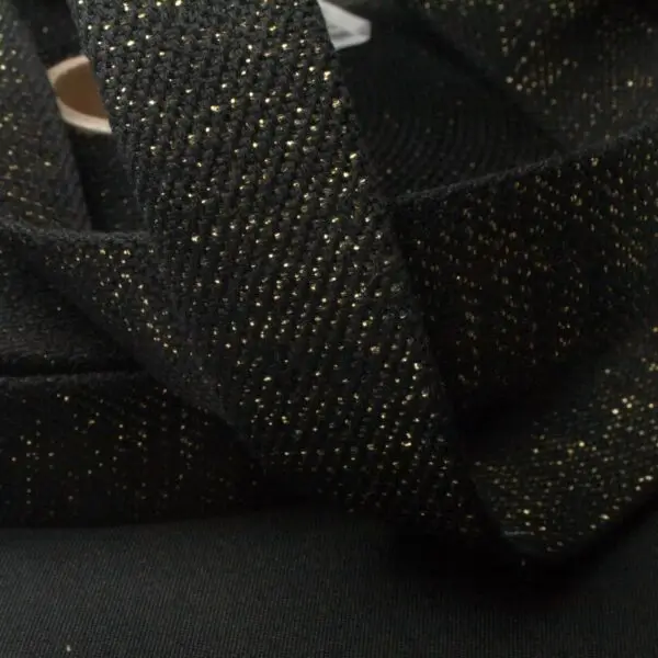 Sangle Lurex Noir