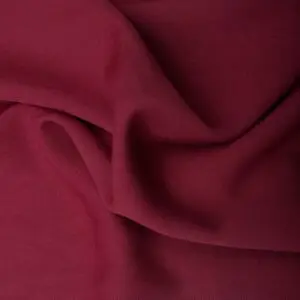 Tissus Twill Viscose Framboise