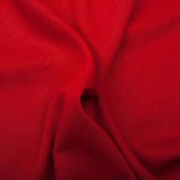 Twill De Viscose Rouge