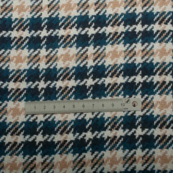Lainage Carreaux Bleu – Image 2