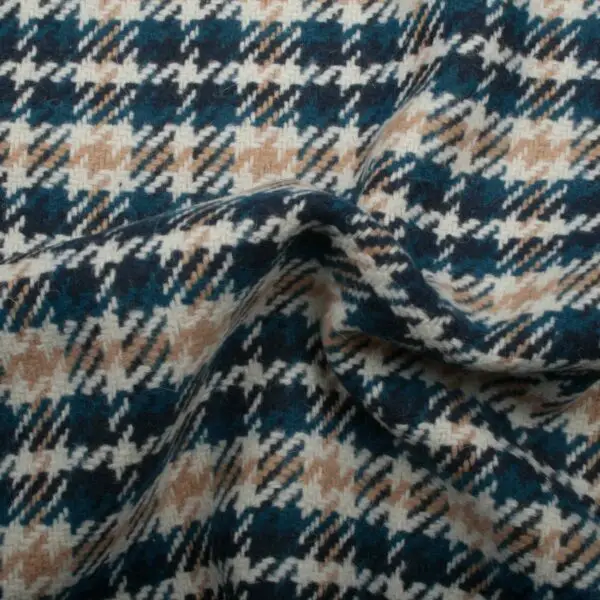 Lainage Carreaux Bleu – Image 3