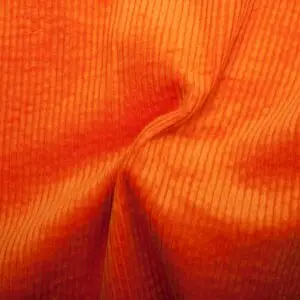 Tissus Velours Coton Orange