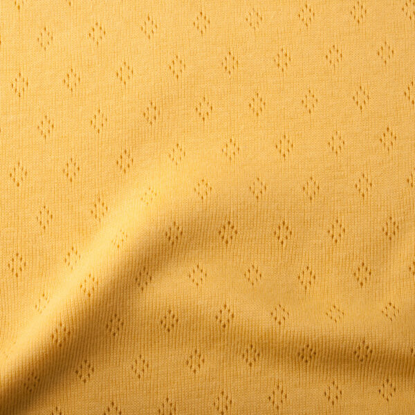 Jersey Ajoure Jaune Mimosa