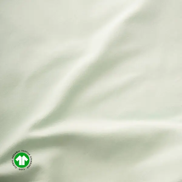 Jersey Coton Bio Uni Menthe – Image 2