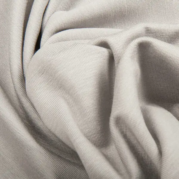 Jersey De Bambou Gris Clair – Image 2