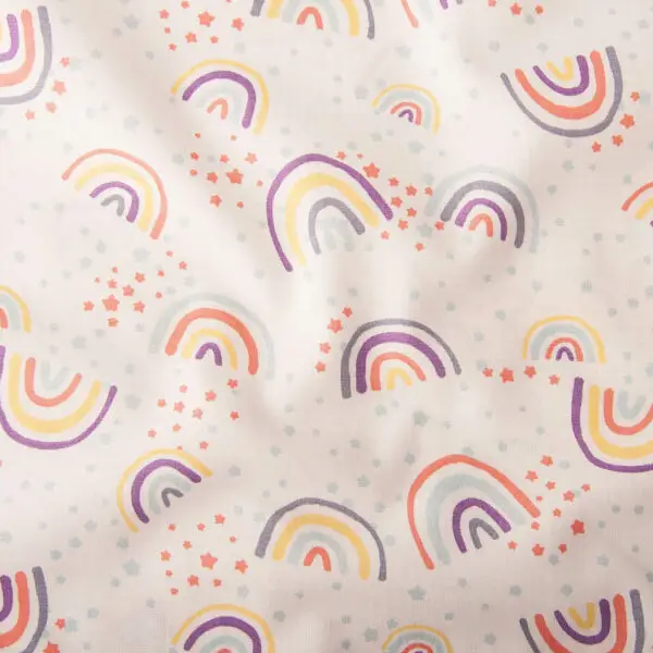 Coton Arc En Ciel Multicolor