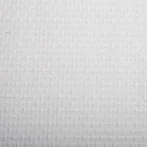 Tissus nid d'abeille jacquard blanc