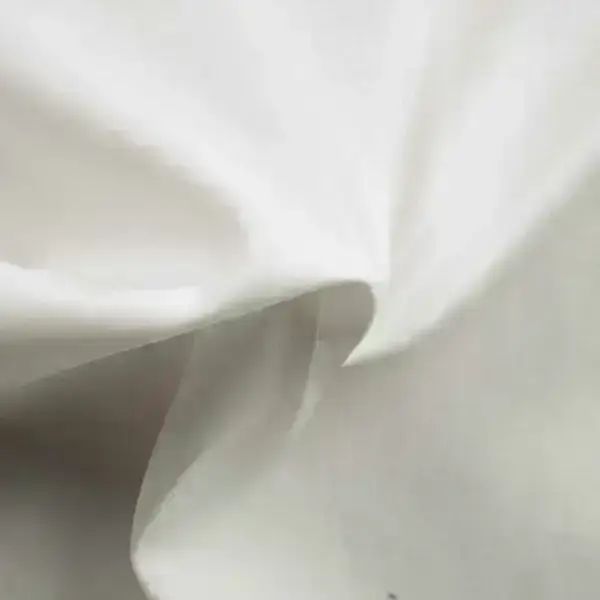 Voile De Coton Uni Ecru – Image 3