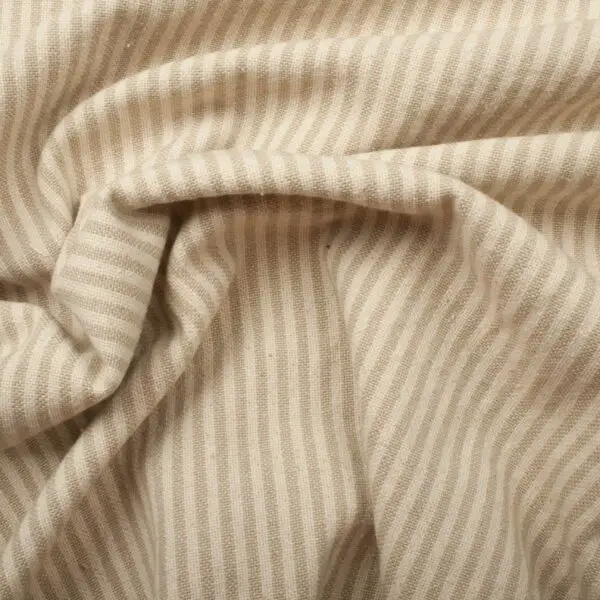 Tissus tissé teint simone beige – Image 2