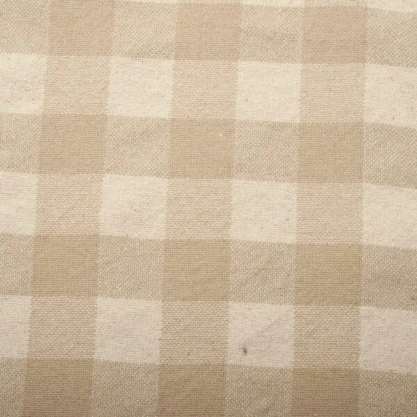 Tissus tissé teint celestin beige