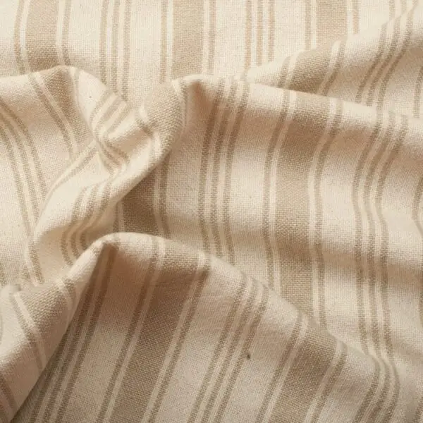 Tissus tissé teint eugene beige – Image 2