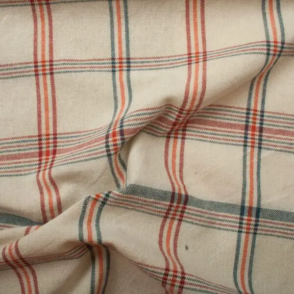 Tissus tissé teint tartan multicolore – Image 3