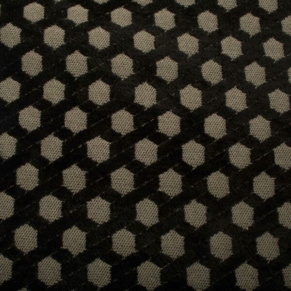 Tissus ameublement jacquard masbate noir