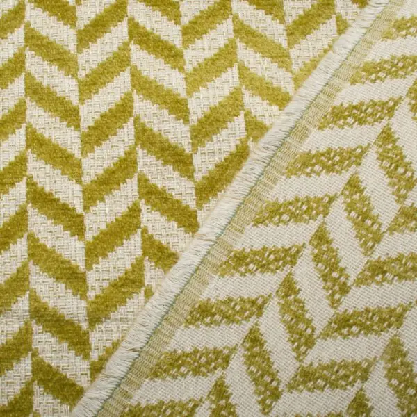 Tissus ameublement jacquard claveria vert – Image 3