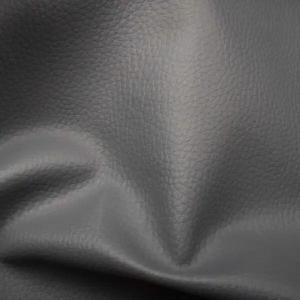 Tissus Simili Cuir Uni gris – Image 2