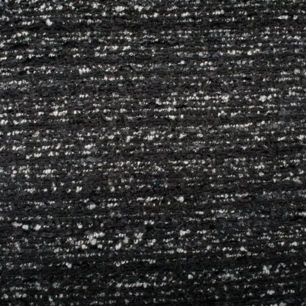 Tissus tweed noir et blanc – Image 3