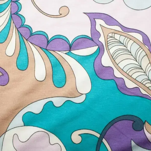 Tissus jersey seventies lilas – Image 2